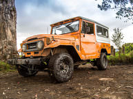 1974 FJ43 Land Cruiser Orange